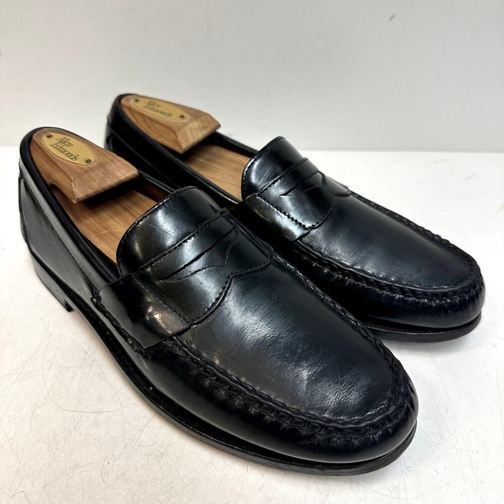 VGUC Rancourt x Allen Edmonds Walden Pinch Penny Loafer Made in Maine USA 8 D